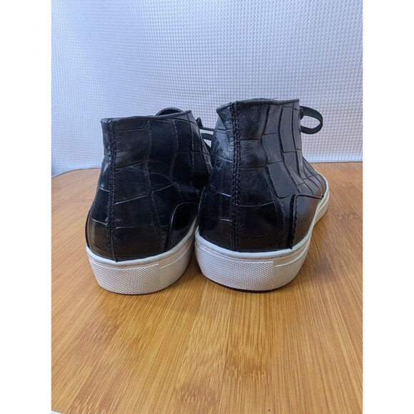 Android Homme Men's High Top Sneaker Leather Black US 10 Designer European (S08) - Picture 4 of 10